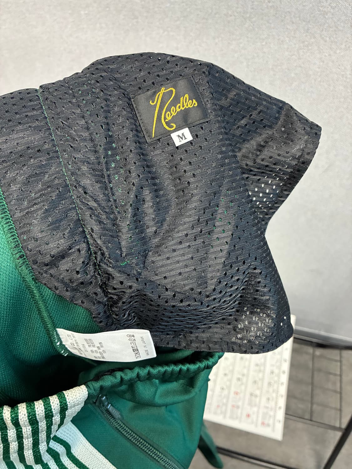 새상품) 니들스x비버 별주 폴리 트랙팬츠 M 상품이미지9