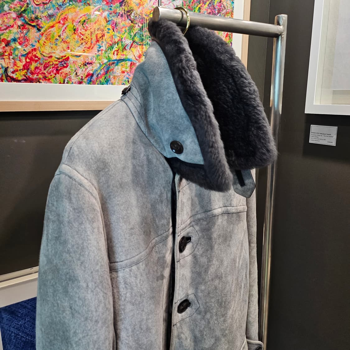 톰포드 캐시미어 스웨이드 풀 시어링 무스탕 자켓 상품이미지6