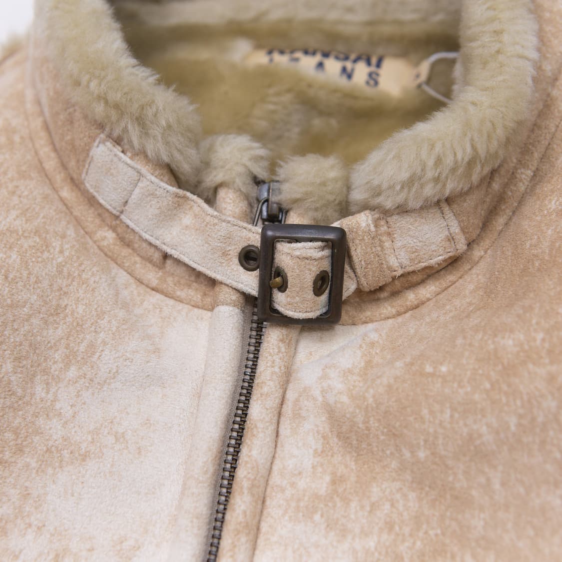 칸사이 야마모토 진 퍼 무스탕 자켓 상품이미지3