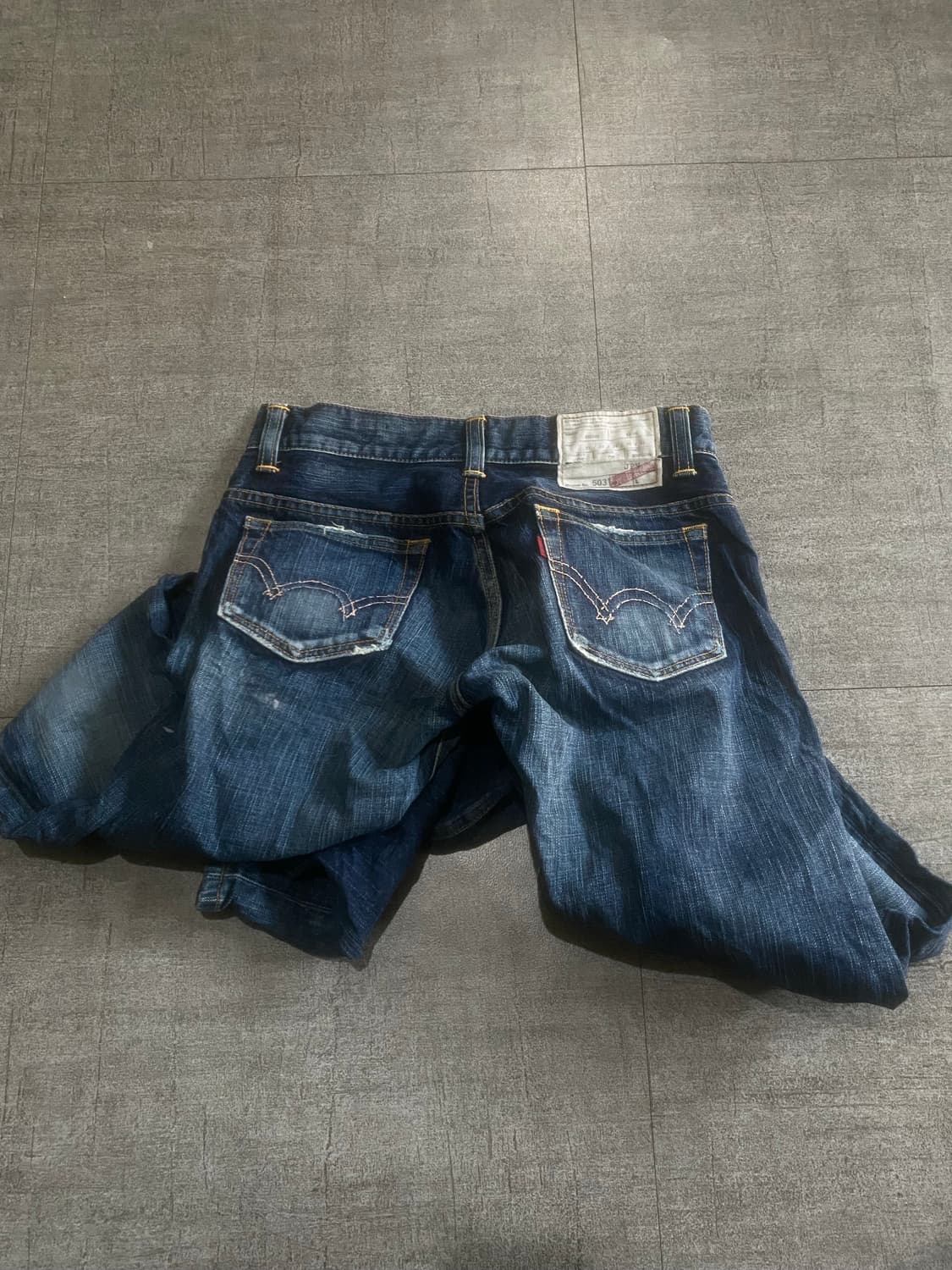 Edwin 에드윈 올드스쿨보헤미안펑크 핀터깔y2k 웨스턴팬츠 상품이미지1