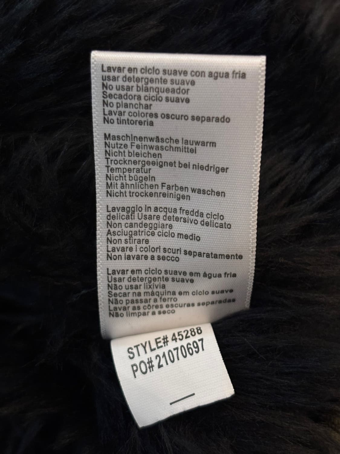 Vintage Sasquatch Fur Hood Zipup 상품이미지8