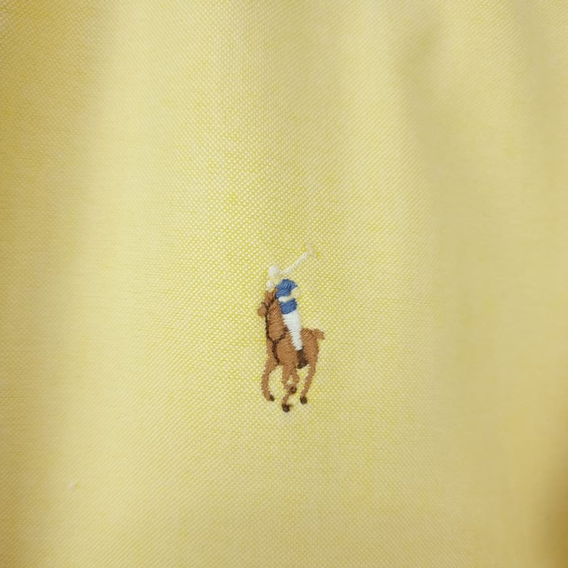 [폴로 랄프로렌] 포니 로고 자수 빈티지 셔츠 레몬 M19684 상품이미지6