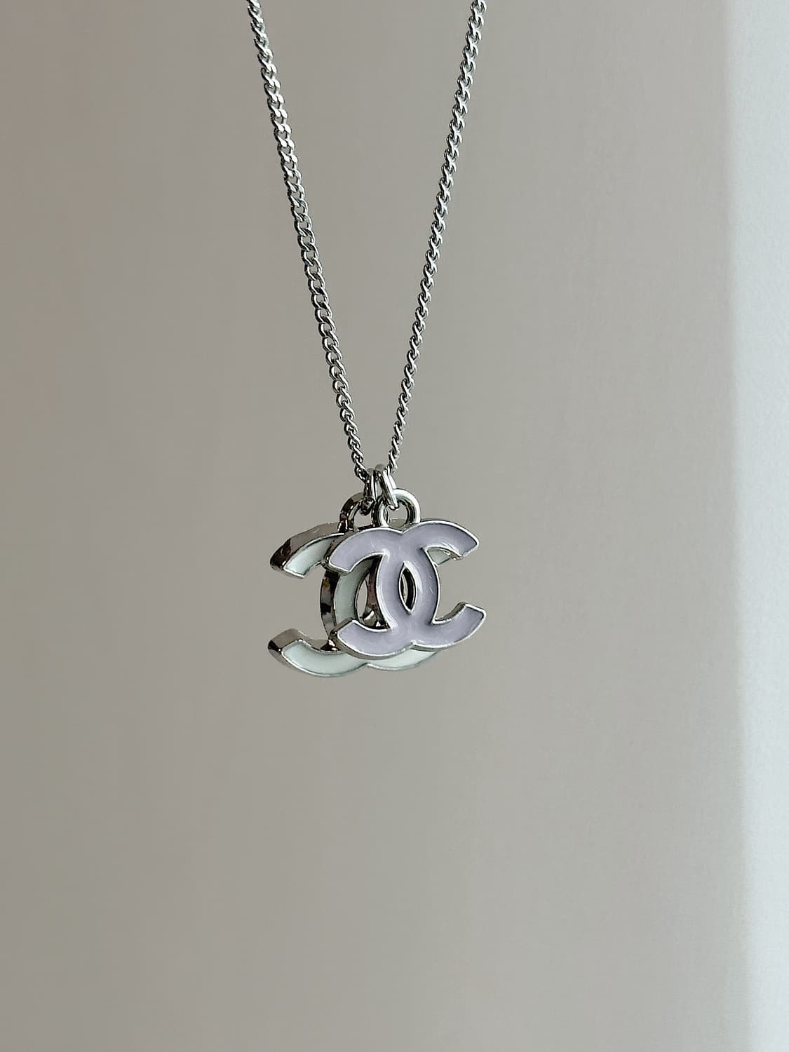 샤넬 더블 로고 목걸이 상품이미지1