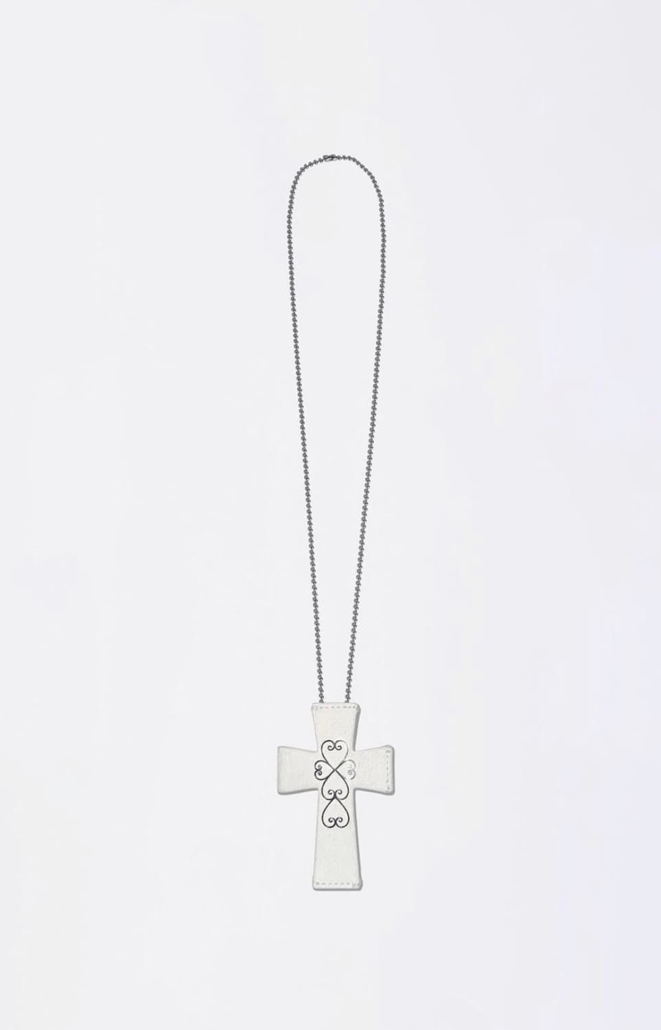 스컬프터크로스 헤어 온 스트랩 월렛 화이트 OS 상품이미지1