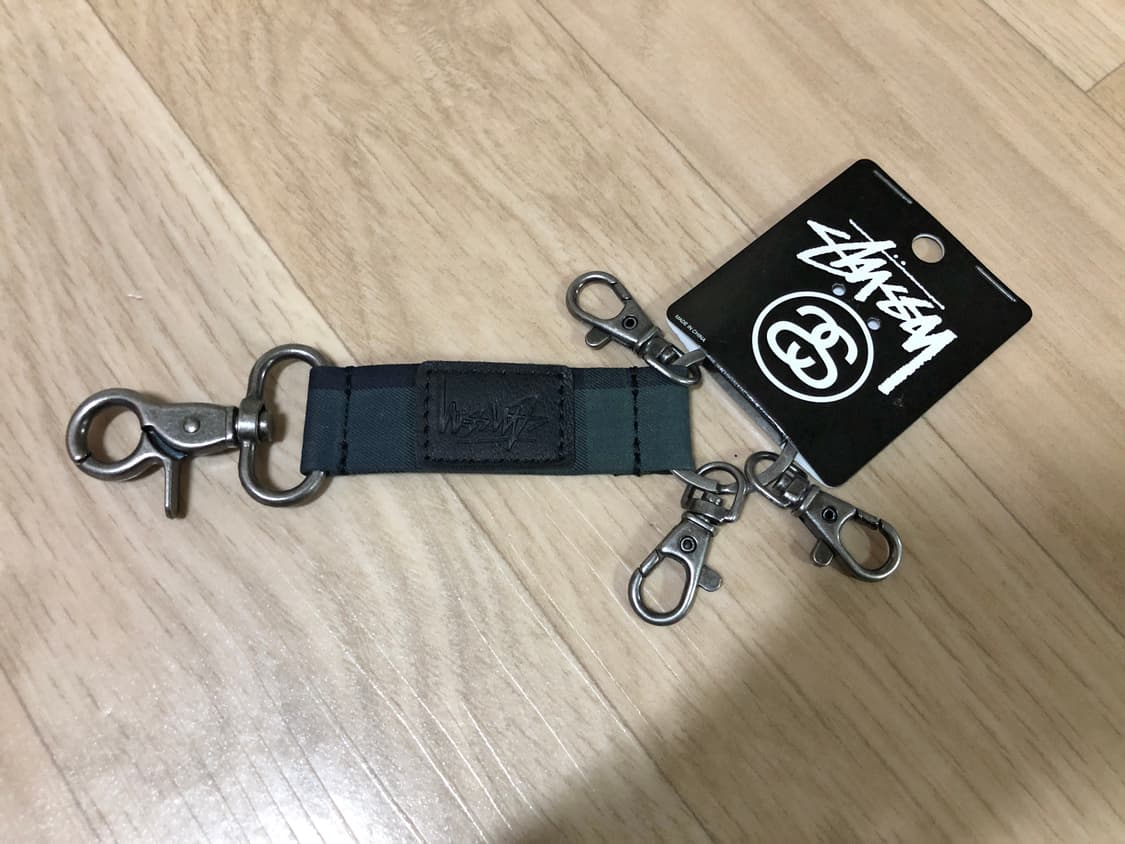 스투시 타탄 키체인 키링 상품이미지3