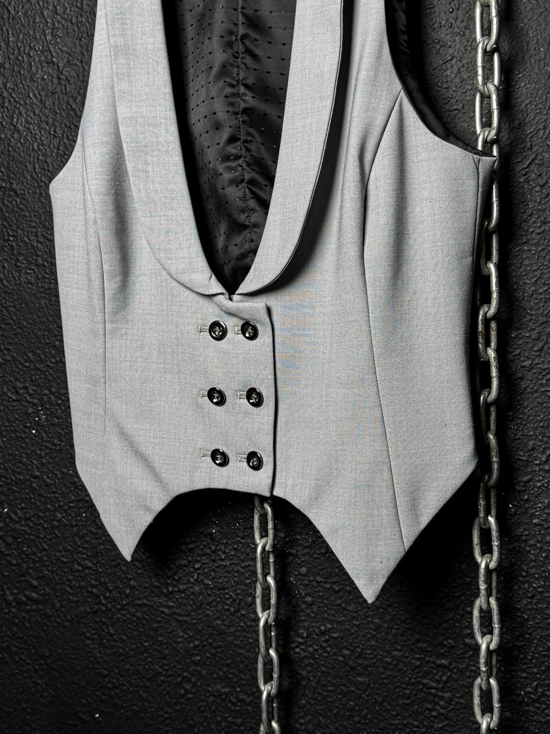 Deep U-neck Vest  상품이미지6