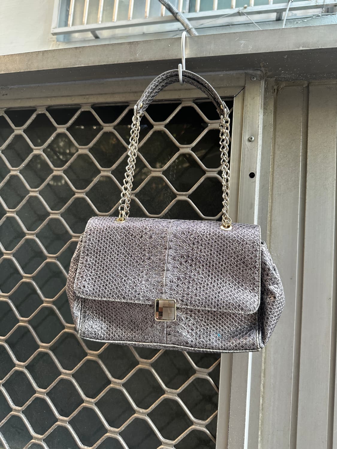 Olivia Lauren Silver crocodile embossed  상품이미지2