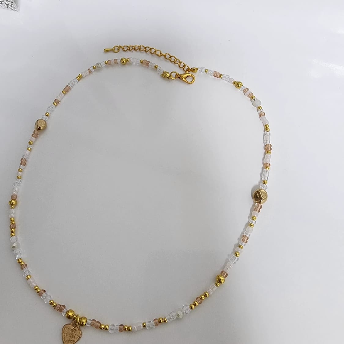 고급스러운 골드 비즈 목걸이✨️ 상품이미지4