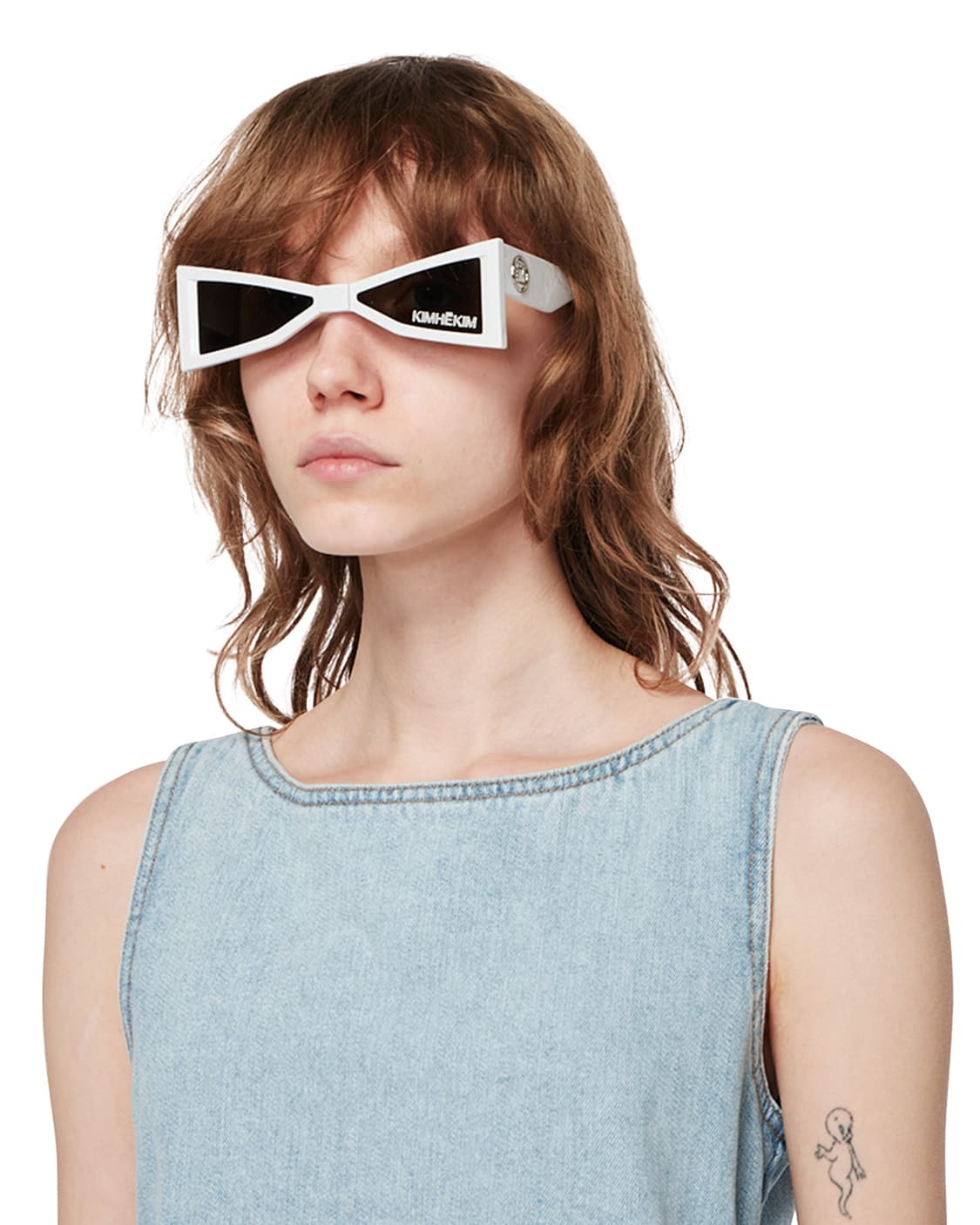 [새상품] 김해김 먼로 선글라스 (화이트) 상품이미지7