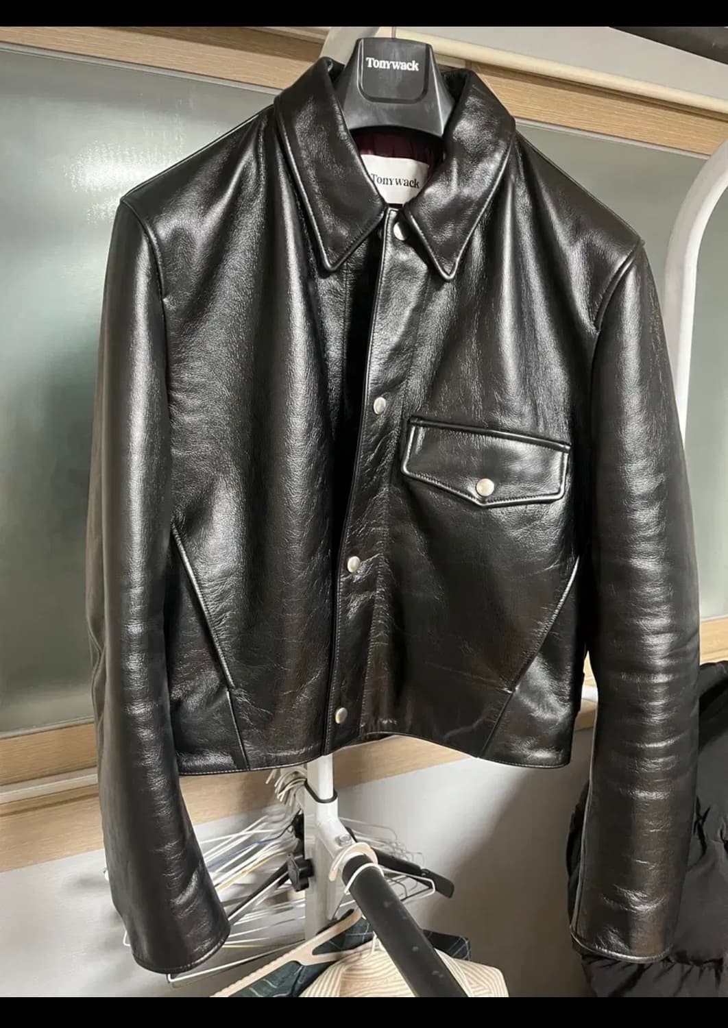 토니웩 바이커 레더 자켓 상품이미지2