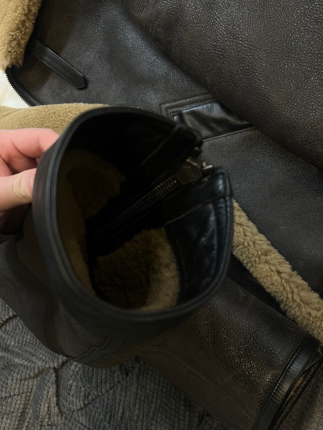 르메르/25fw시어링 무스탕/M 상품이미지9