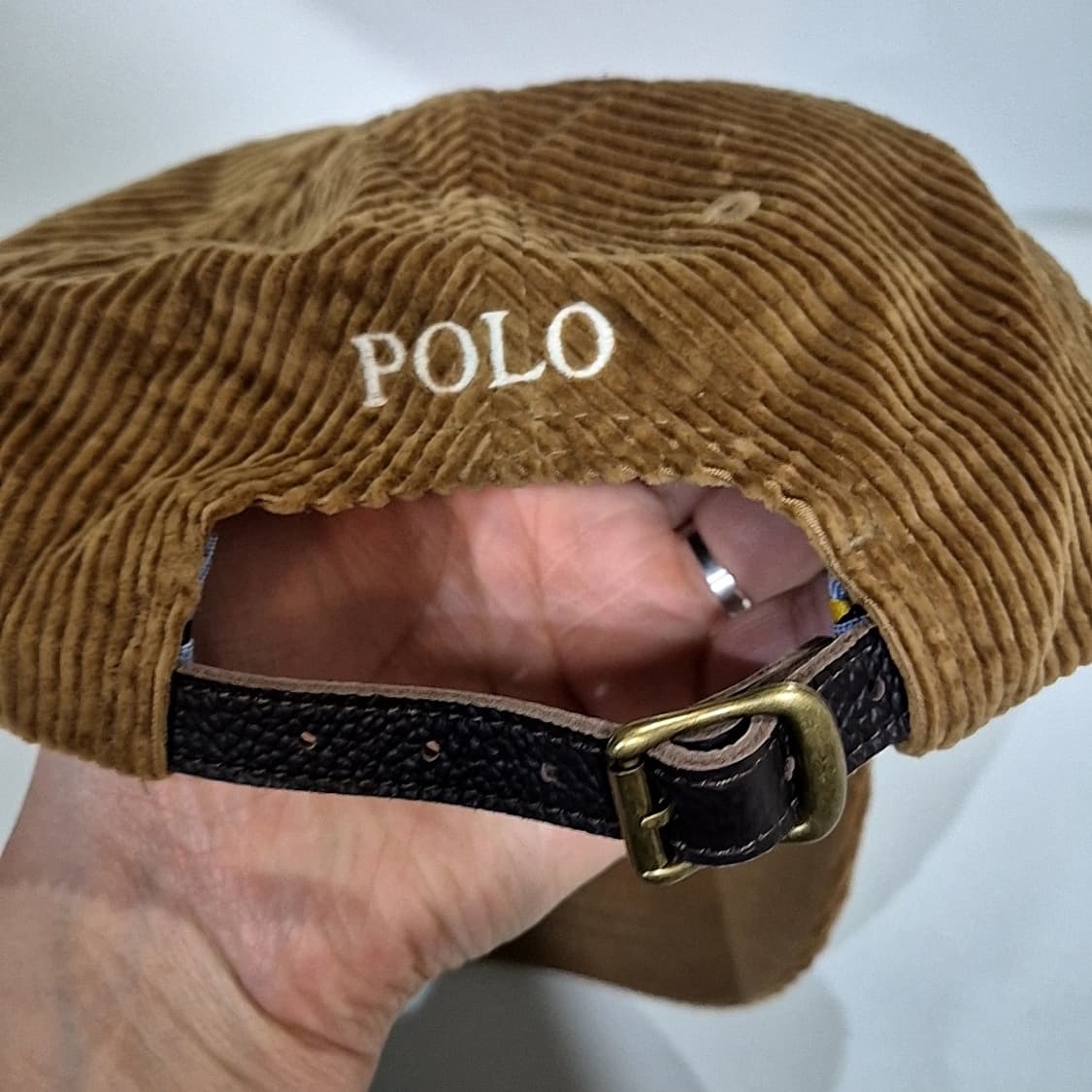 폴로 랄프로렌 코듀로이 볼캡 상품이미지3