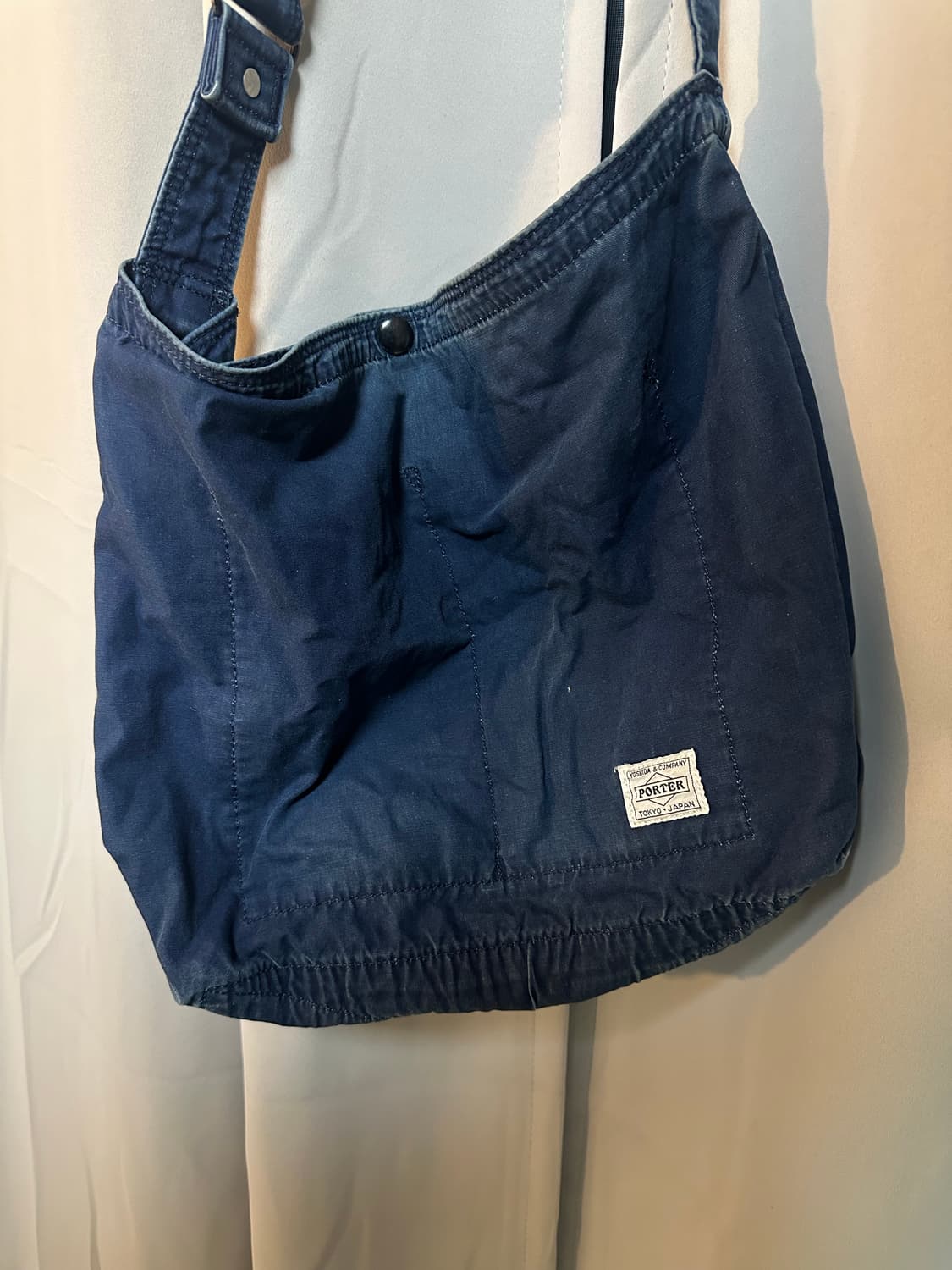 포터 데님 숄더백 상품이미지2