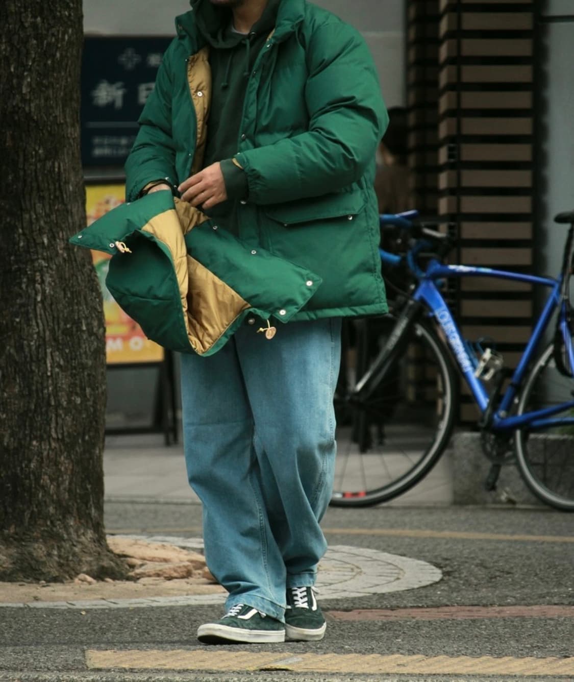 노스페이스 퍼플라벨 시에라푸퍼 65/35 그린 XL 상품이미지3