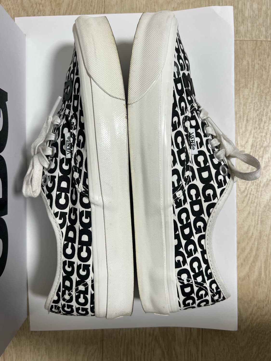 Vans Vault x CDG OG Authentic LX White B 상품이미지7