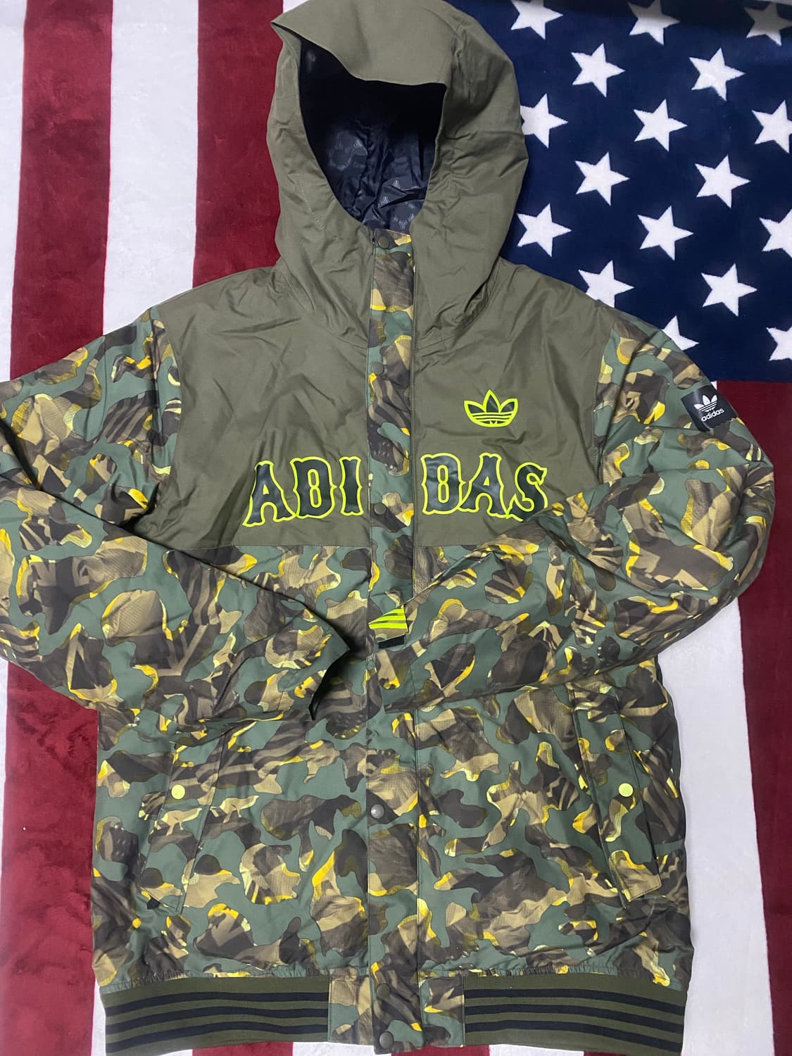 아디다스 카모 보드복 자켓 상품이미지1