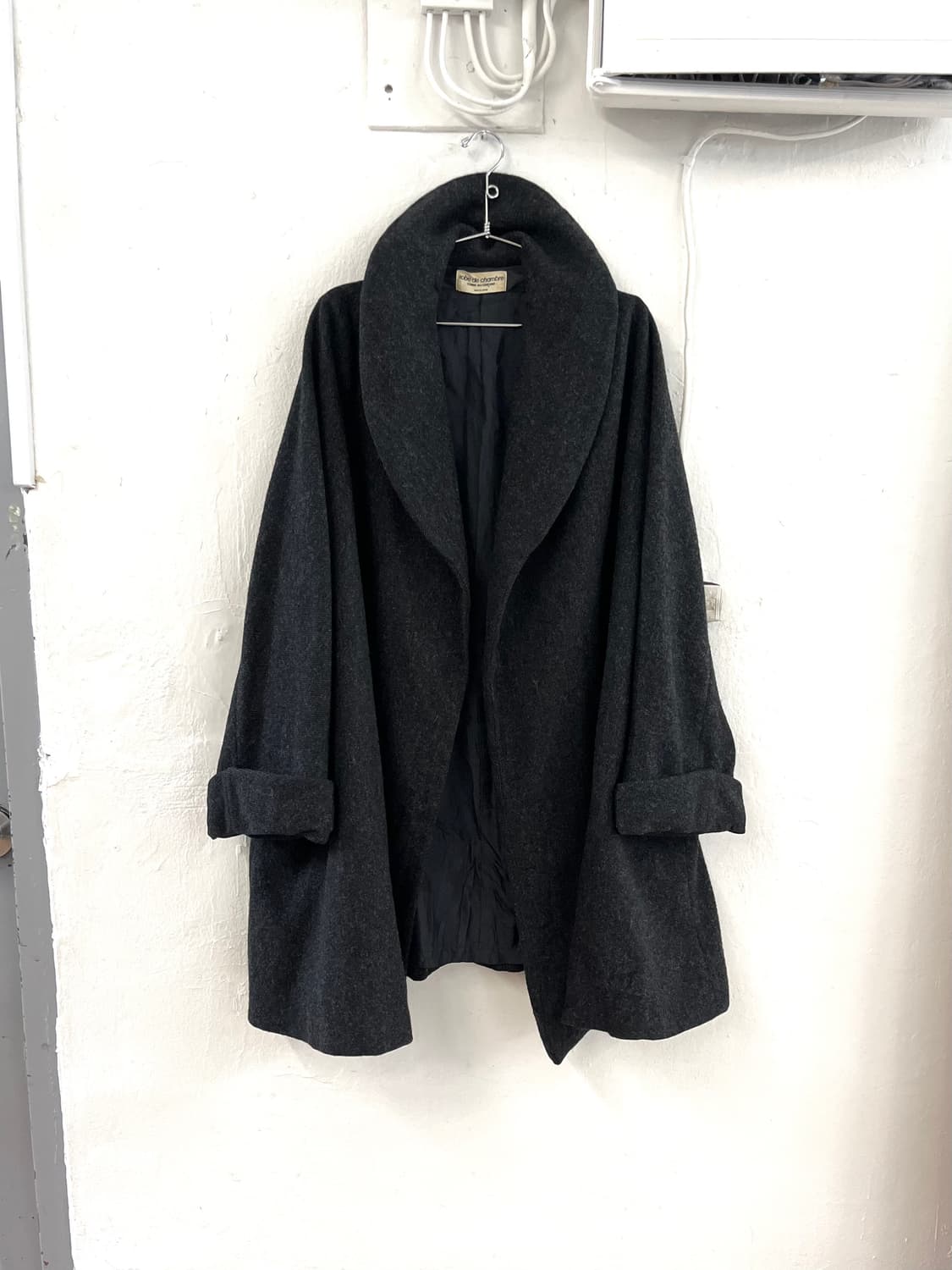 꼼데가르송 88AW 아카이브 아방가르드 울 코트 상품이미지1