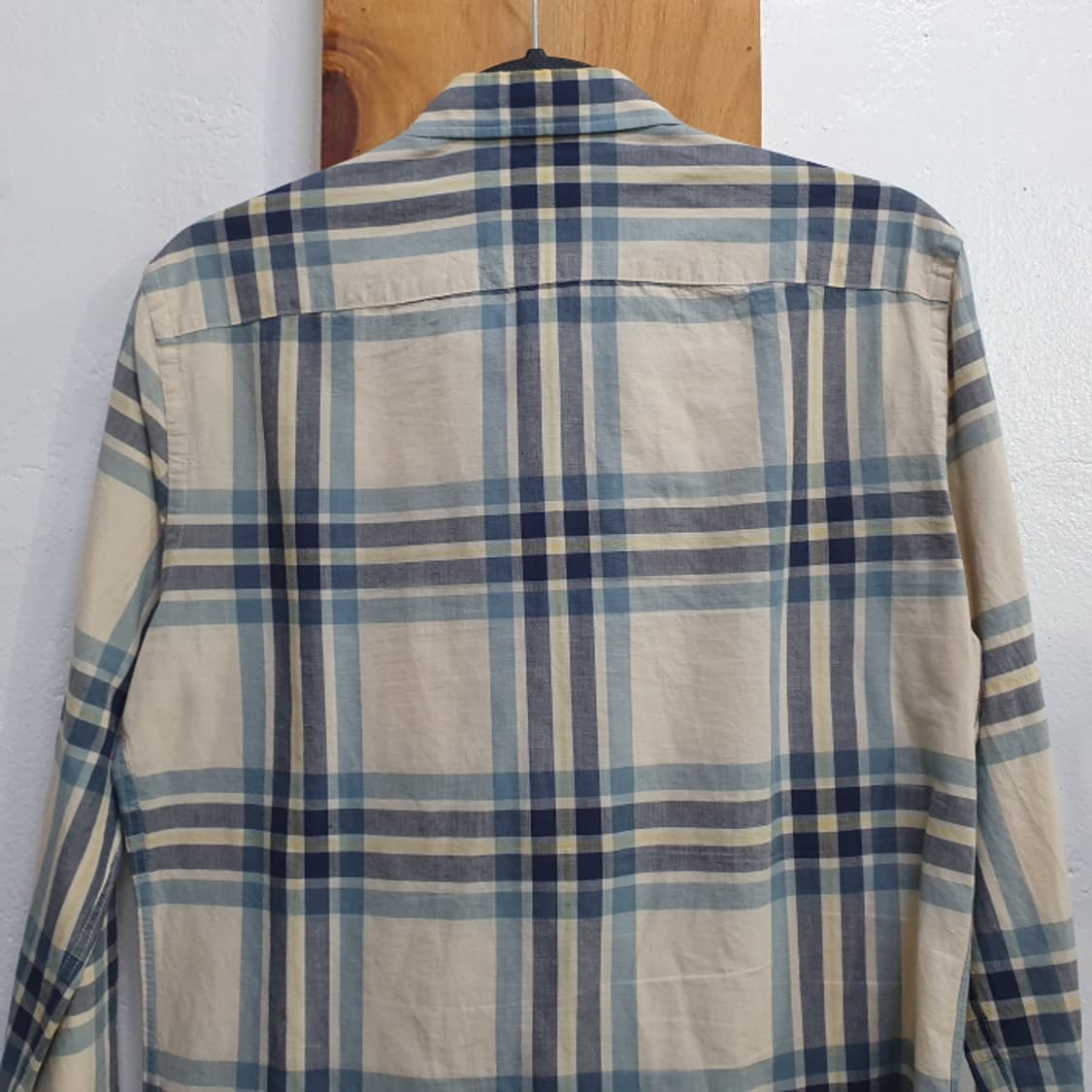 헨리코튼 마 면 혼방 체크셔츠(95) 상품이미지9