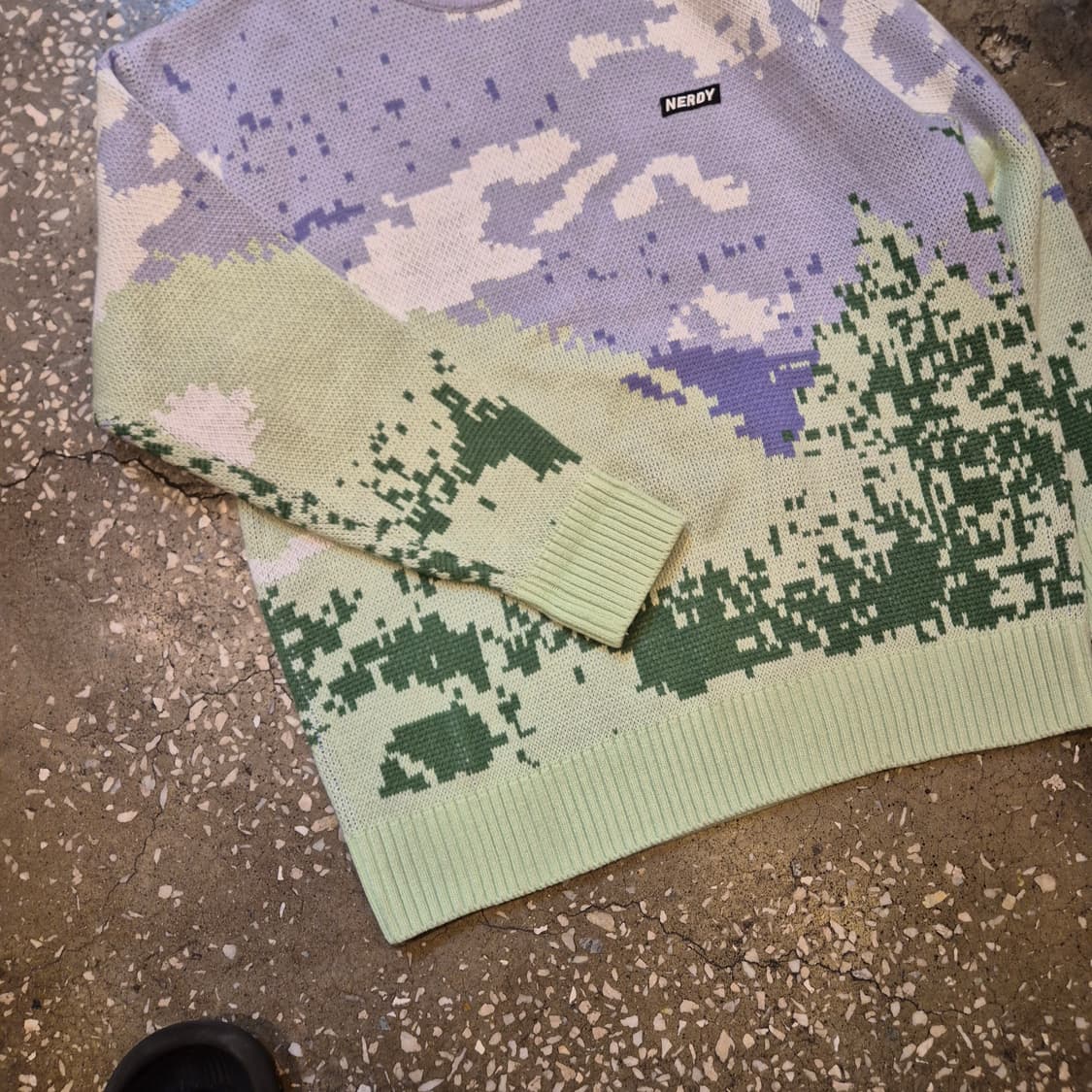 (M) NERDY 패턴 니트  상품이미지7