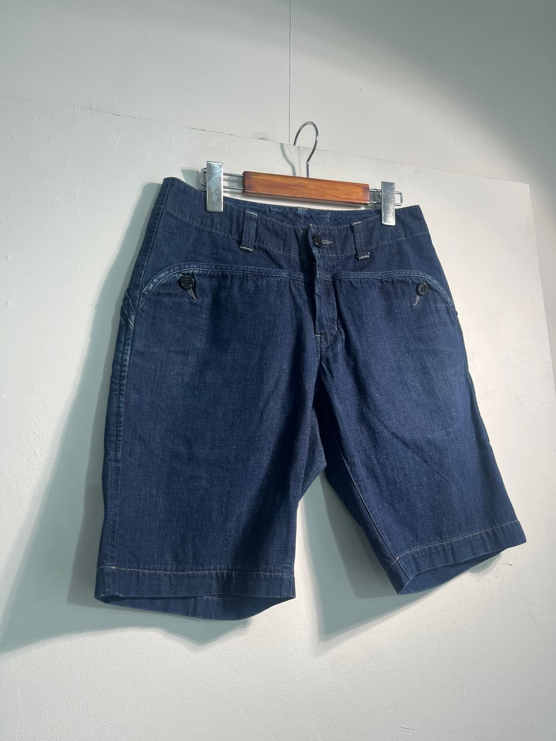 Blue blue 블루블루 숏 데님팬츠 S 상품이미지7