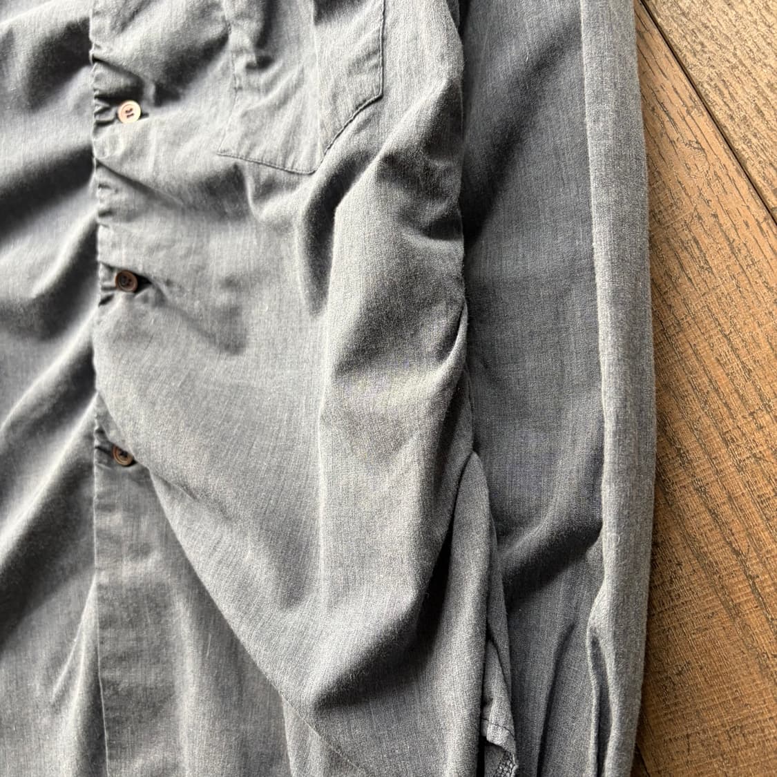 Whole Shirring Detail Blouse 상품이미지5