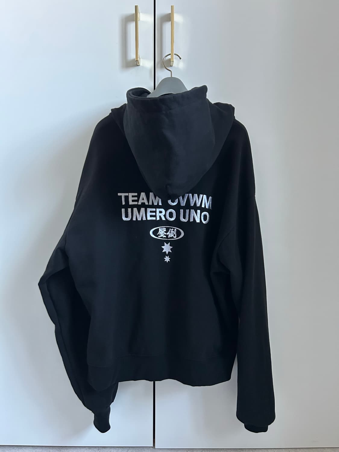 [M] 압도 빅로고 후드집업 상품이미지2