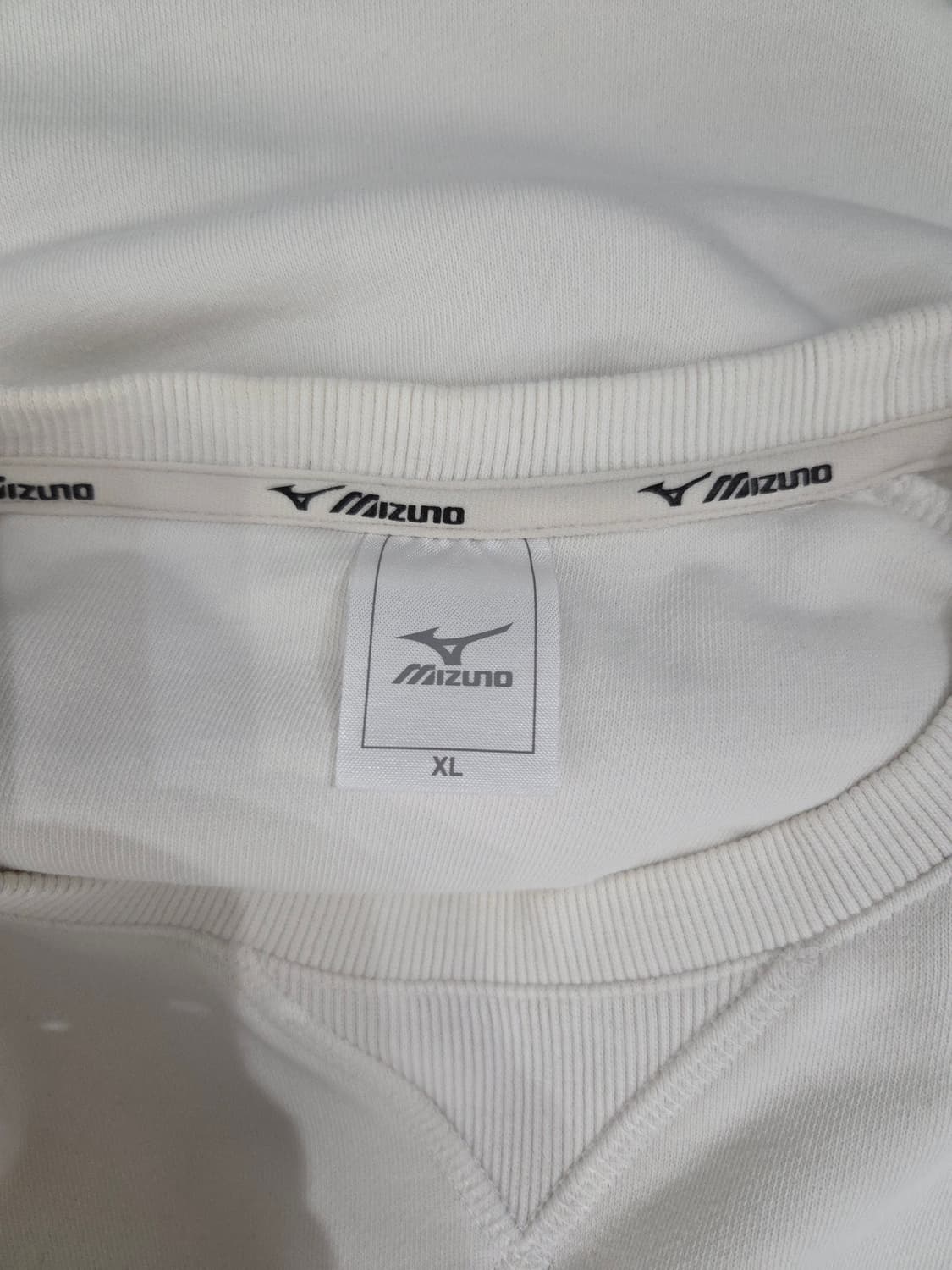 Mizuno 미즈노 화이트 빅로고 라글란 맨투맨 상품이미지7