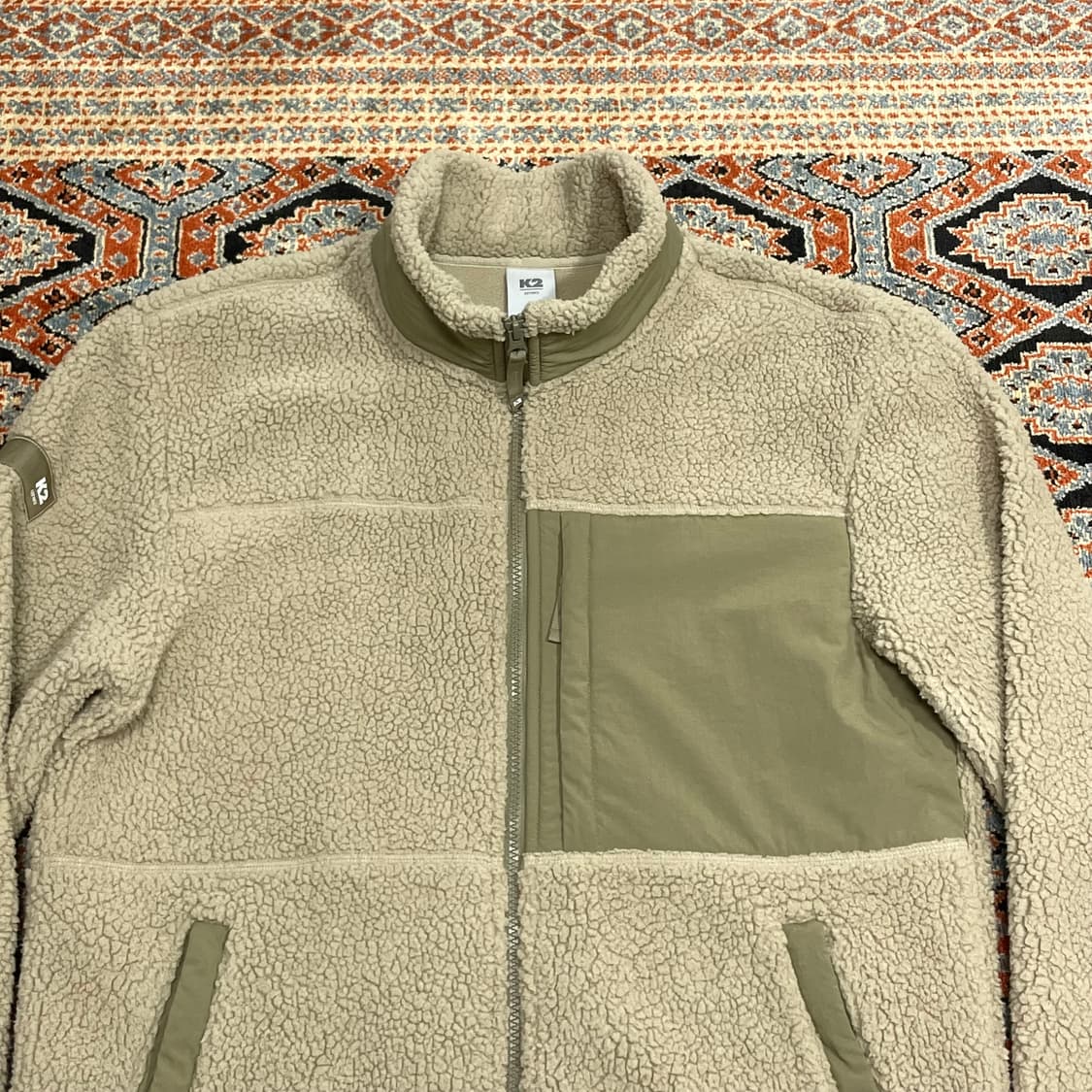 K2 베이지 플리스 자켓 남성95 상품이미지2