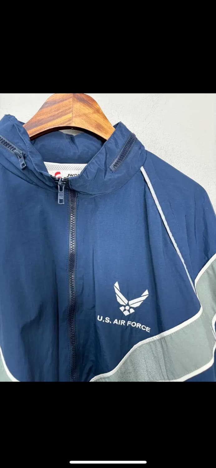 lpfu 미공군 네이비 바람막이자켓 H1857 상품이미지3