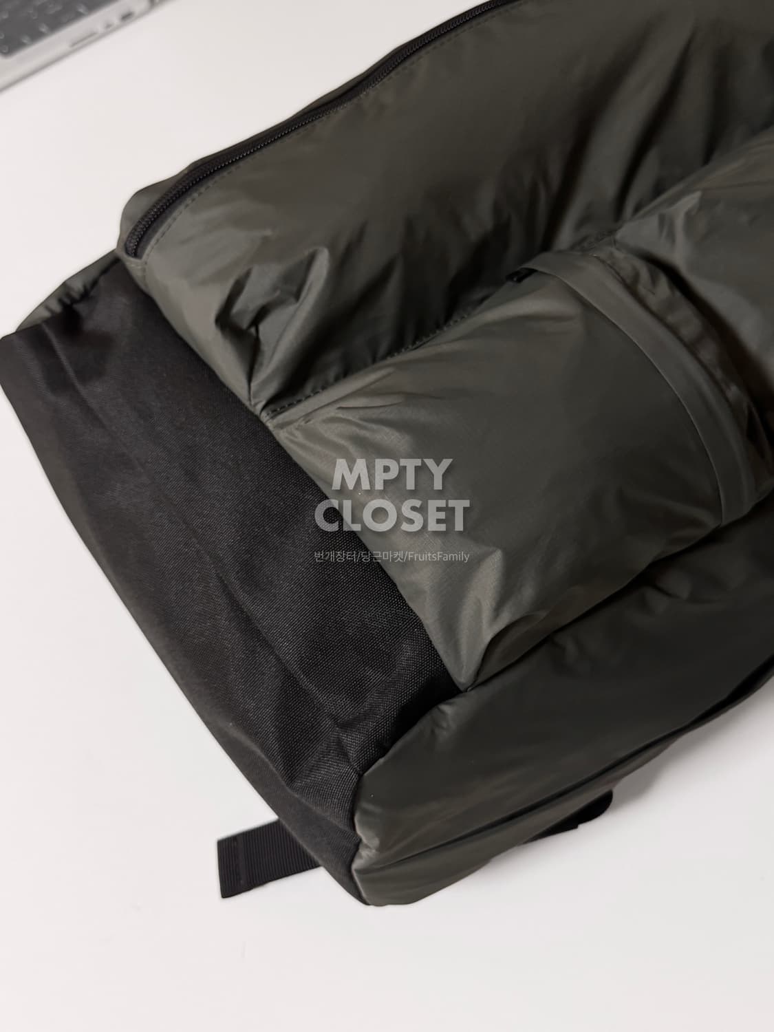 까웨 K-Way 앰버트 멀티포켓 백팩 카키 상품이미지7