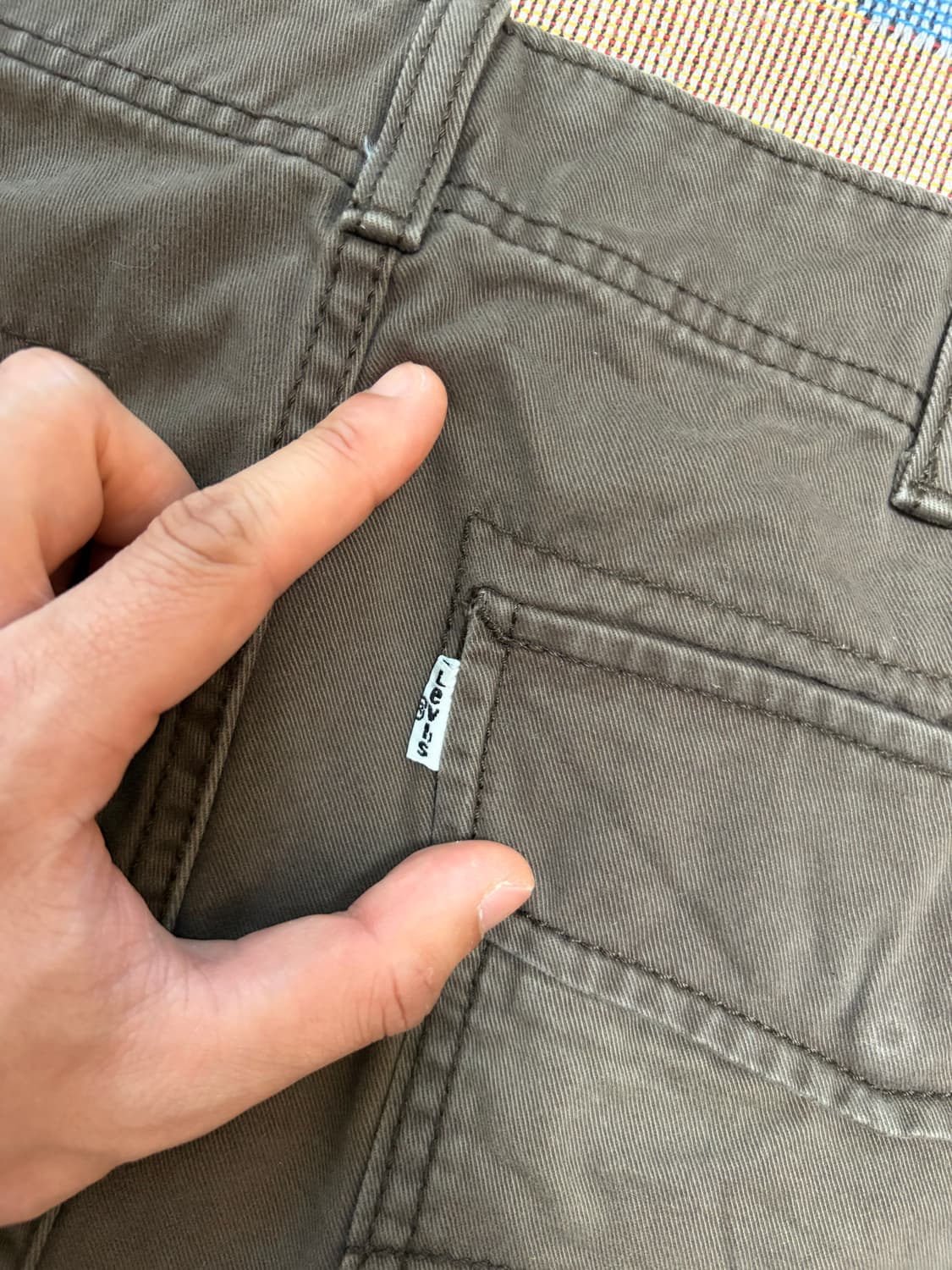 levi's 리바이스 코튼 카고 반바지 버뮤다팬츠 브라운 상품이미지8