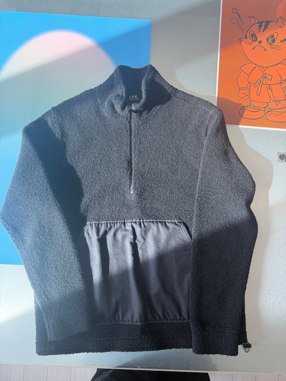 A.P.C. 울 하프집업 상품이미지1