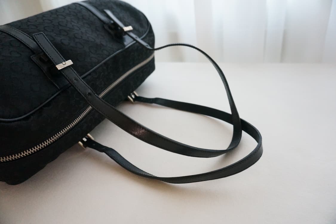 셀린느 패브릭 블랙 숄더 겸 토트백 상품이미지6