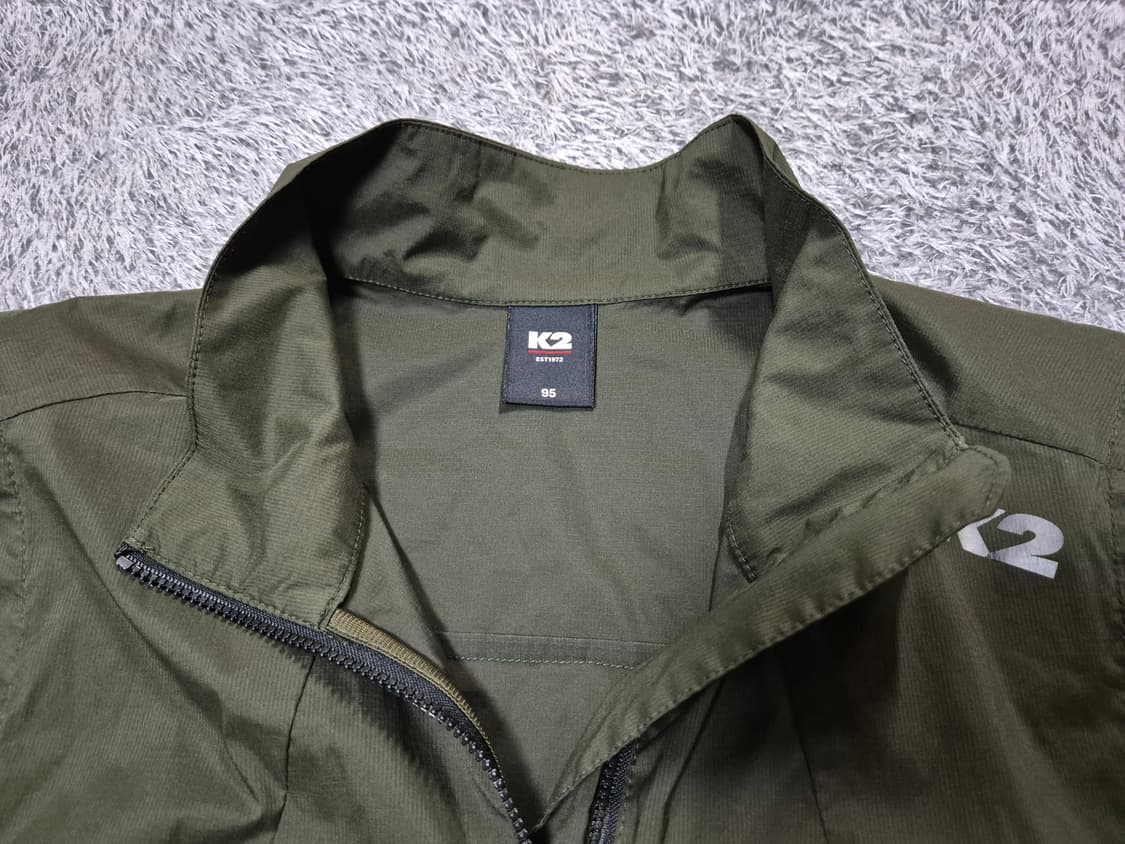 K2 남성 경량 바람막이 조끼 95 상품이미지3