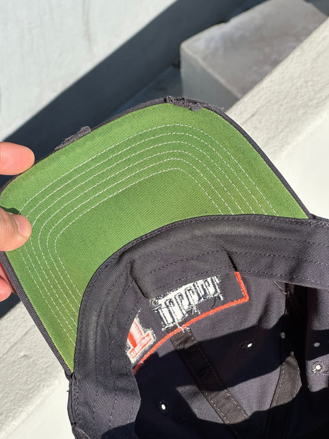 [F] 빈티지 일리노이 볼캡 모자 상품이미지5