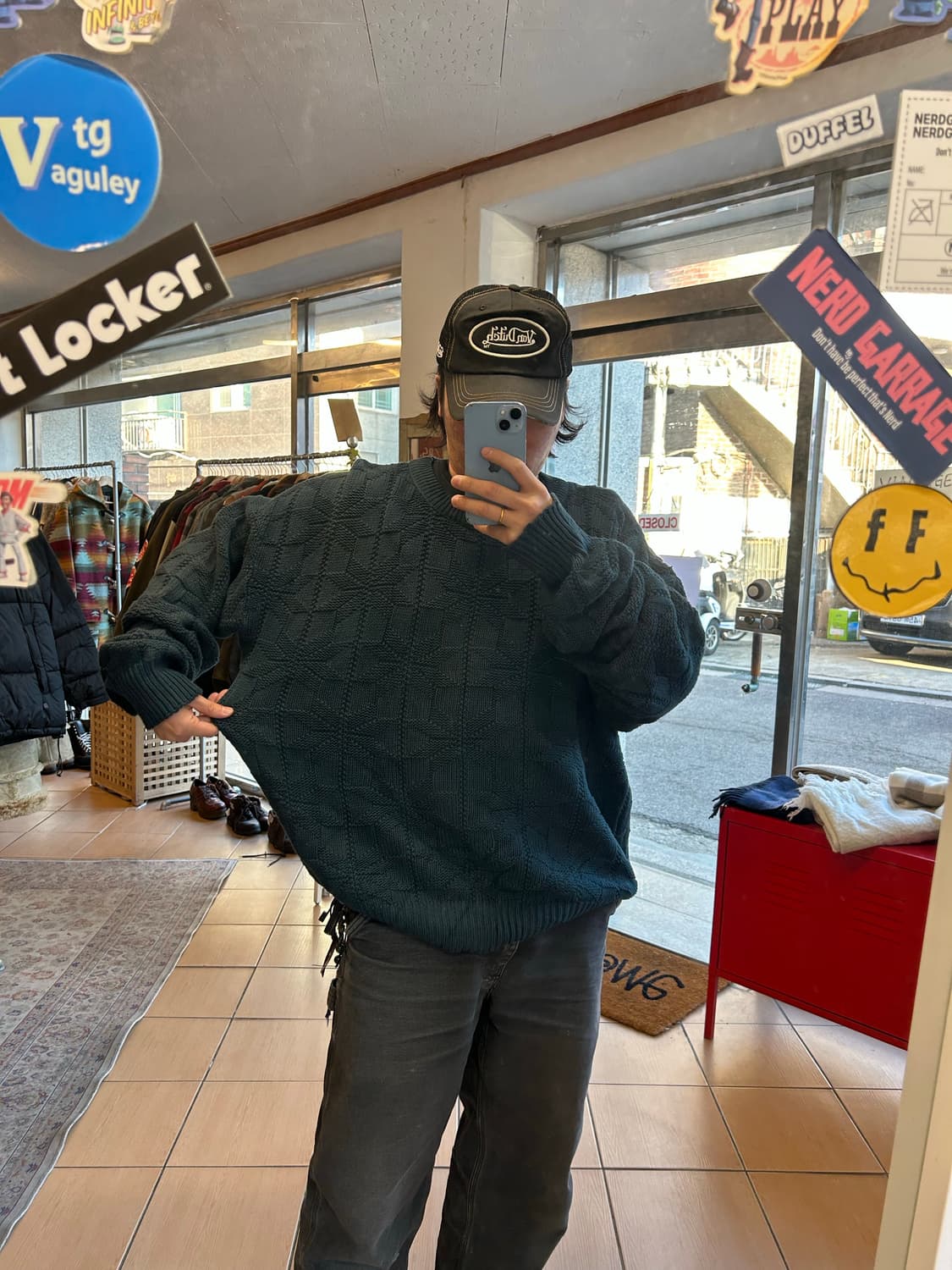 90‘s LL.Bean 엘엘빈 눈꽃니트 상품이미지8