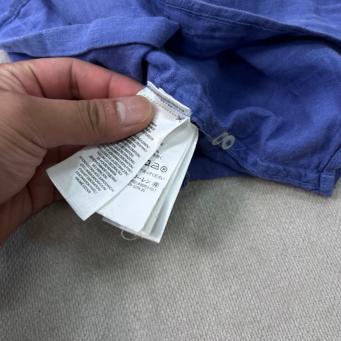 95 폴로 랄프로렌 린넨 셔츠 상품이미지6