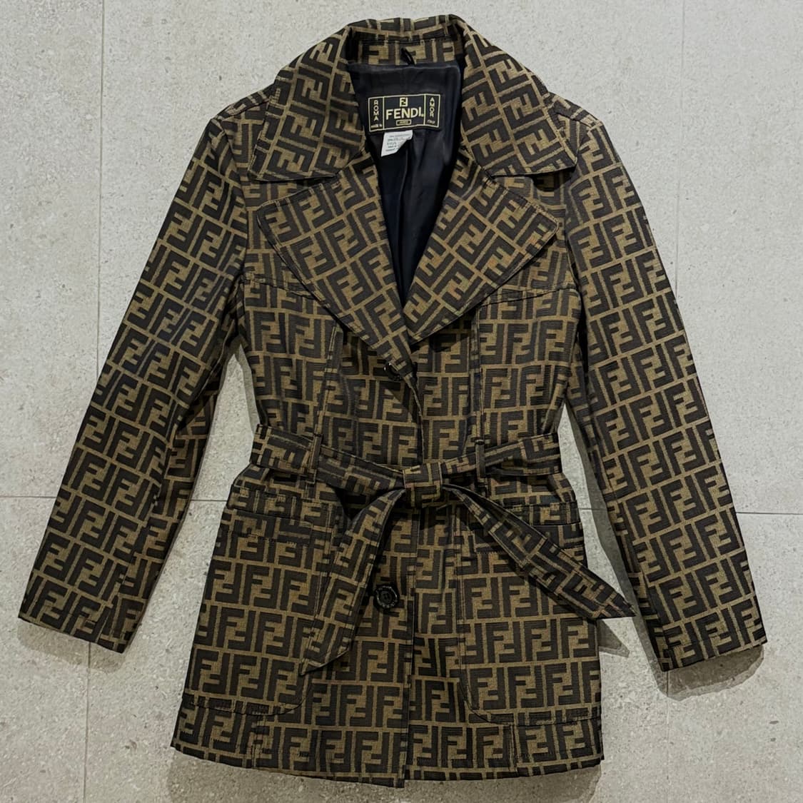 FENDI 주카 트렌치 자켓 상품이미지1