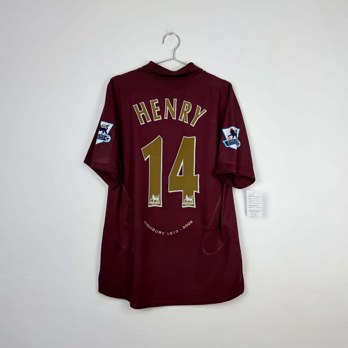 05-06 아스날 홈 하이버리 앙리 유니폼 상품이미지1