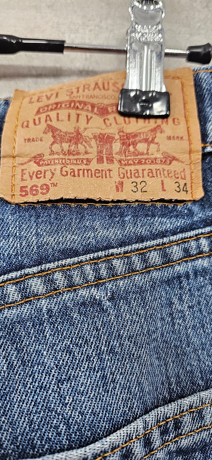 Made in USA 빈티지 리바이스 569 청바지 W32 L34 상품이미지3