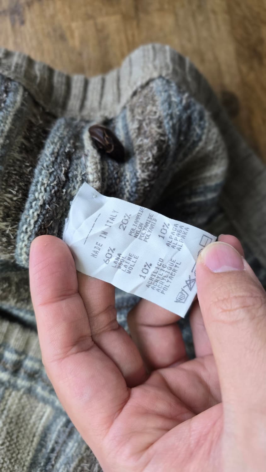 이태리 알파카 빈티지 베스트 조끼 여성 OS 상품이미지4