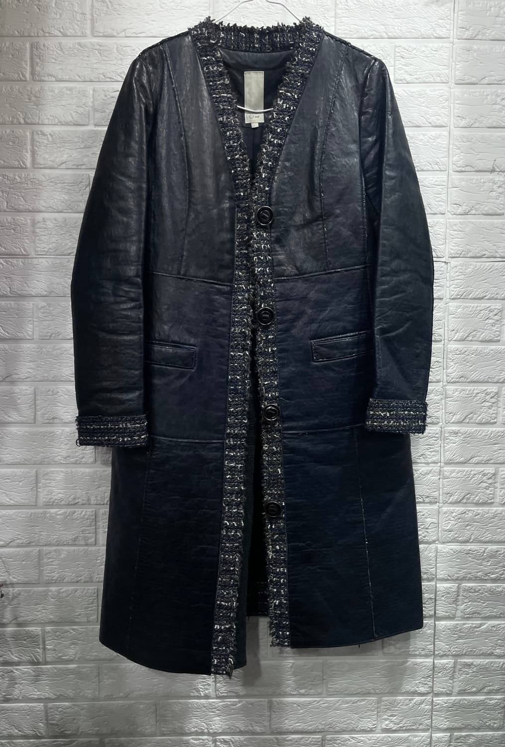 O'2nd 오즈세컨 천연 양가죽코트 양가죽자켓 하객룩 상품이미지2