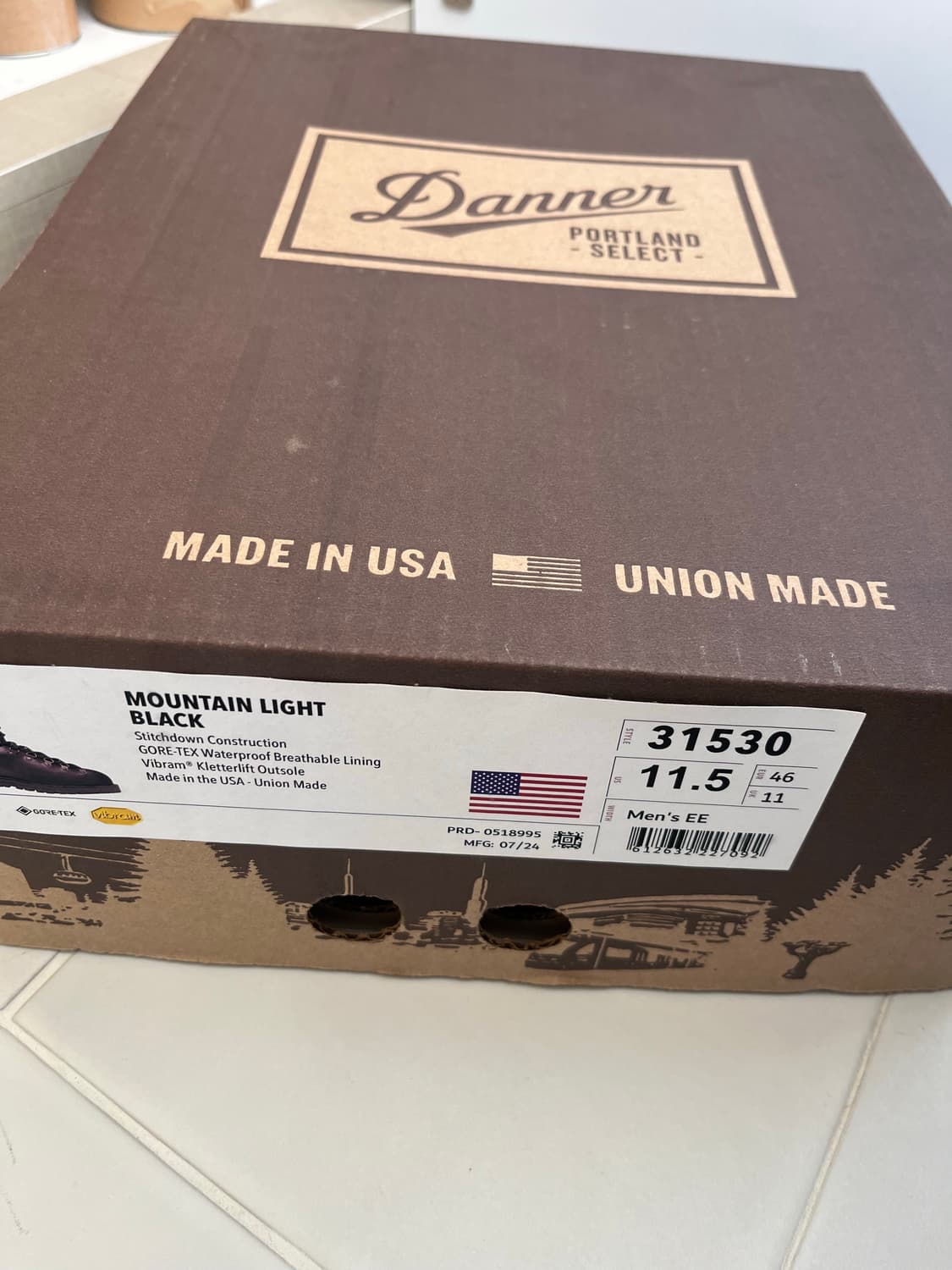 대너 마운틴 라이트 블랙 195 상품이미지2