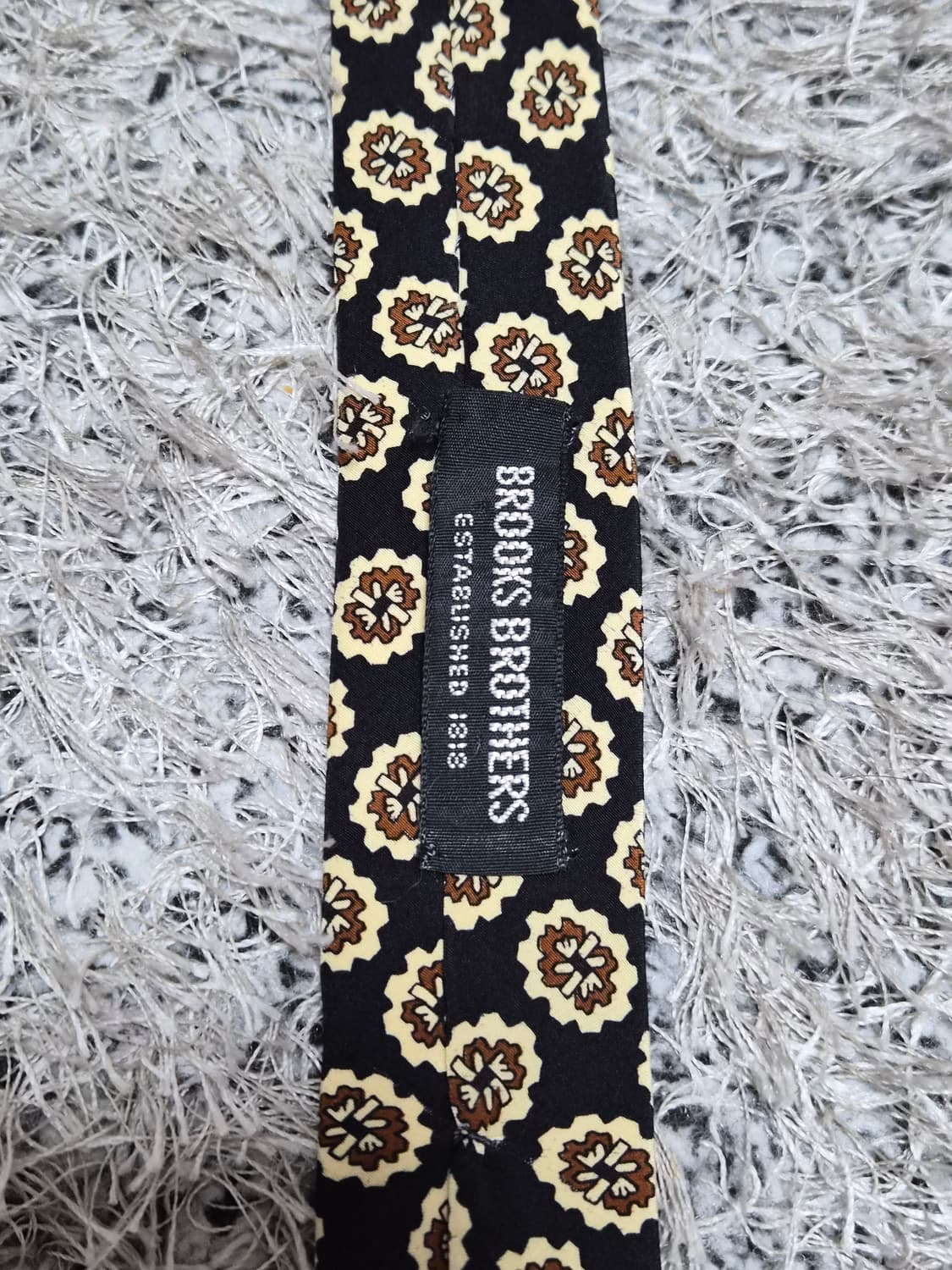 브룩스브라더스 플라워 패턴 넥타이 Free - N79 상품이미지8