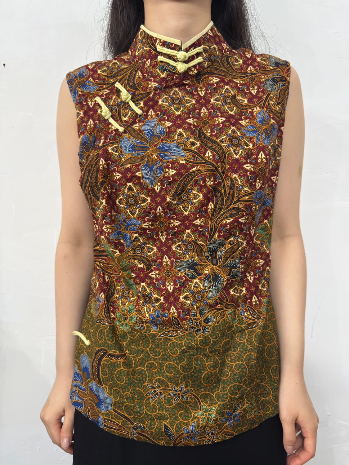 ethnic sleeveless quipao  상품이미지1