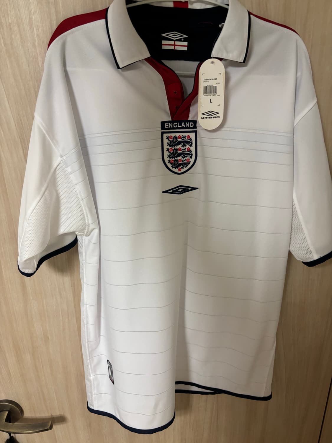 03-05 잉글랜드 홈 트레이닝 져지 데드스탁 (size L) 상품이미지2