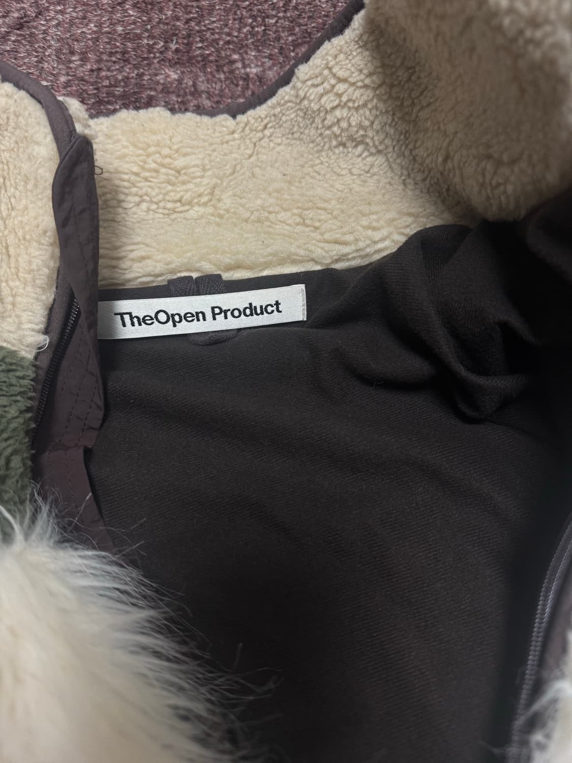 더오픈프로덕트(오픈와이와이) 폭스퍼 후리스 자켓 상품이미지3