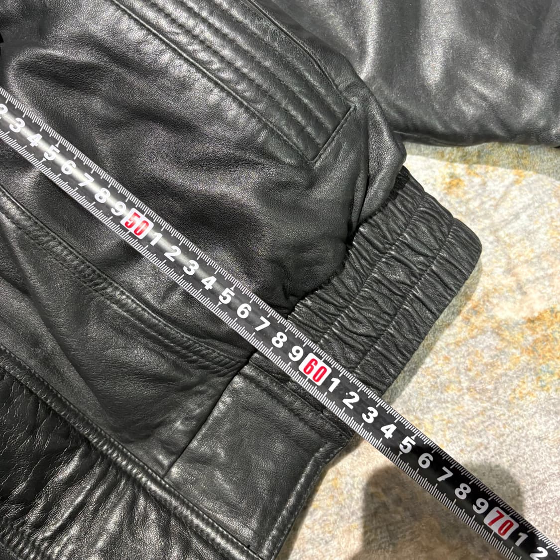 빈티지 양가죽 A-1 무스탕 자켓 상품이미지10