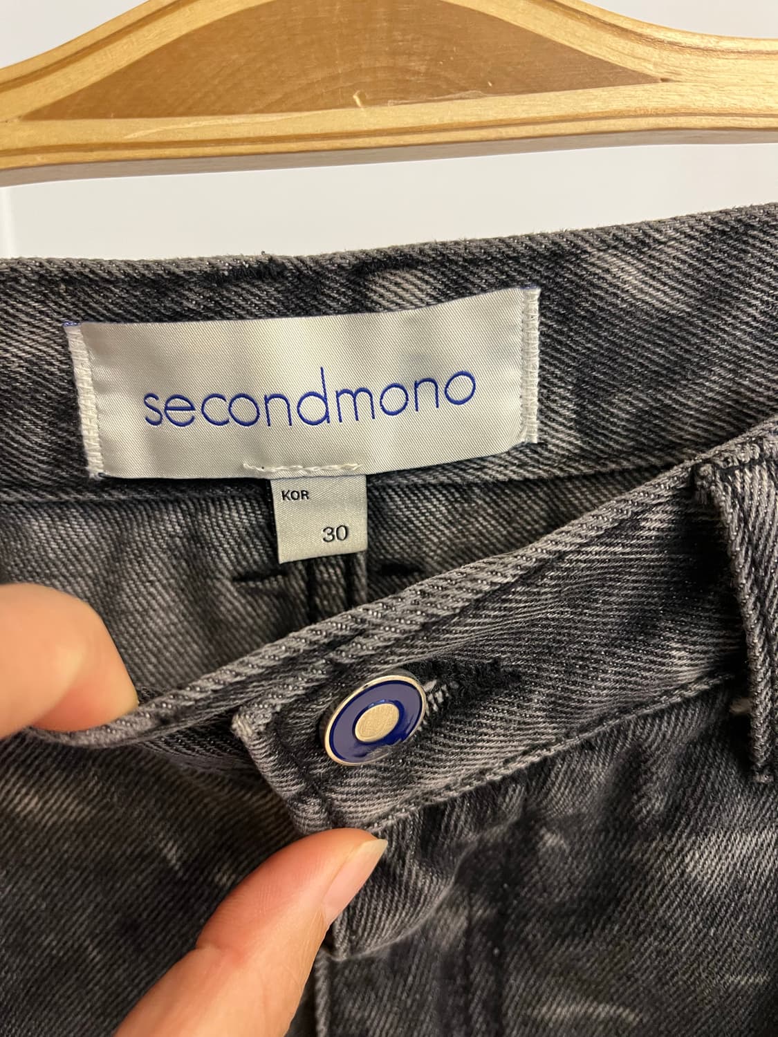 세컨모노 워싱 데님 상품이미지3