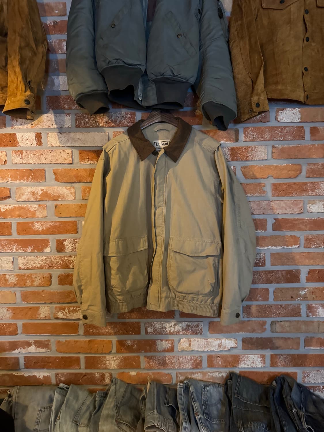 90s LLBEAN 플라이트 자켓 상품이미지1